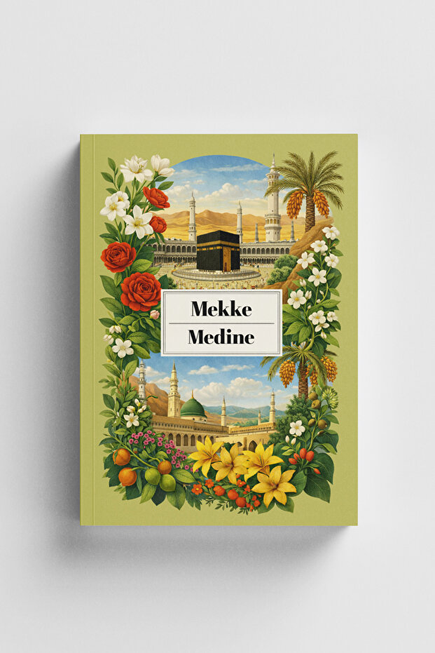 Collage Series Mecca Medina Islamic Notebook (with Verses and Hadiths)
