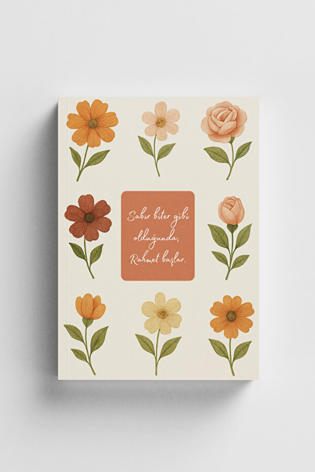Patience and Mercy Islamic Notebook (Ayet-Hadisli)