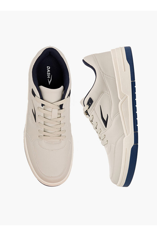Men Lace-Up Ankle Sneakers
