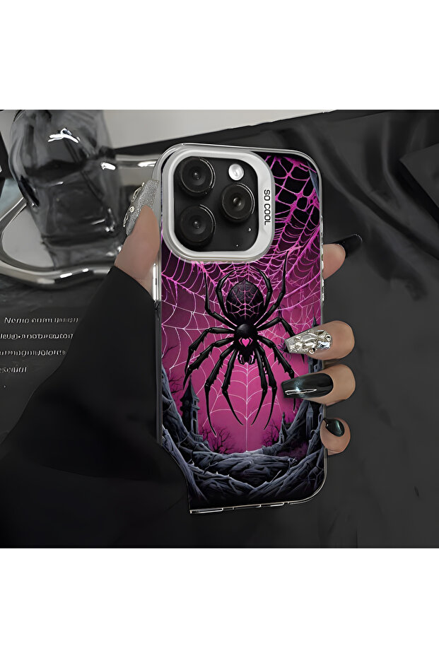 غطاء حماية نحيف وصلب للكاميرا بنمط الشمس، متوافق مع هاتف iPhone 15 Plus - 8