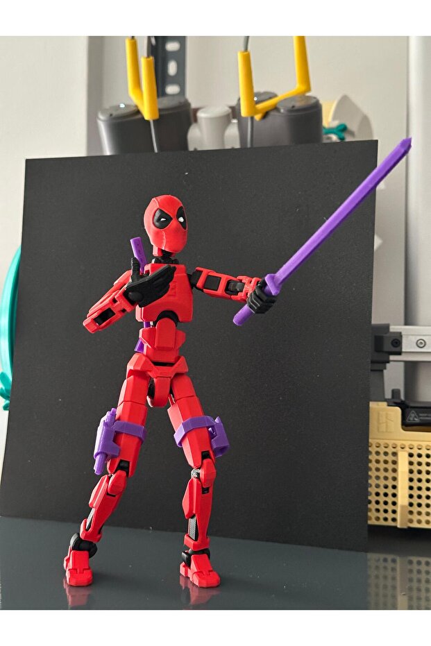 Manken Deadpool Hareketli - 4