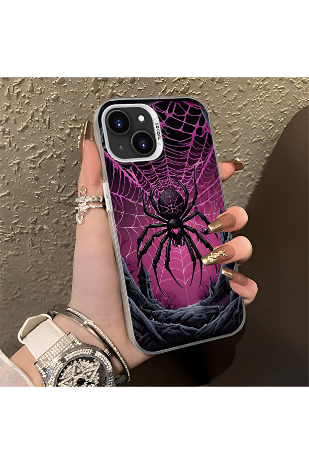 غطاء حماية نحيف وصلب للكاميرا بنمط الشمس، متوافق مع هاتف iPhone 15 Plus - 2