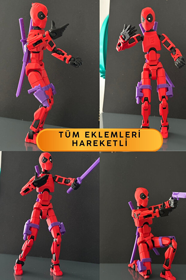 Manken Deadpool Hareketli - 1
