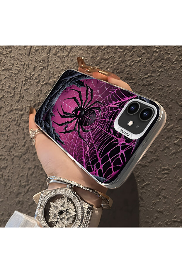 حافظة صلبة رفيعة مزودة بحماية للكاميرا بنمط الشمس، متوافقة مع هاتف iPhone 12 Pro - 3