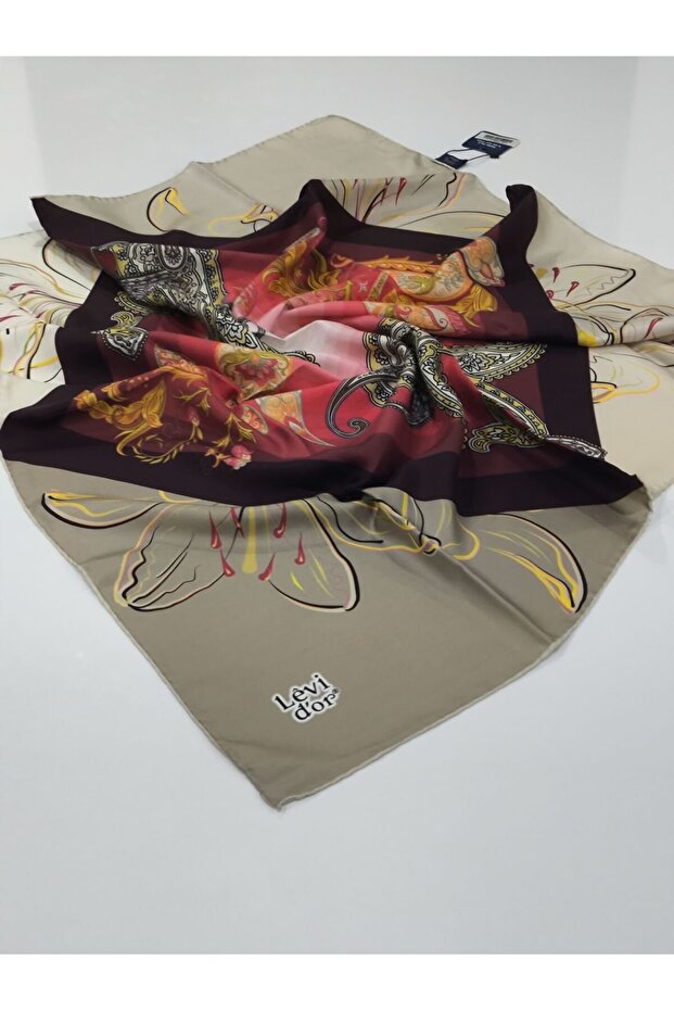 TİVİL İPEK EŞARP 0491-4 - 3