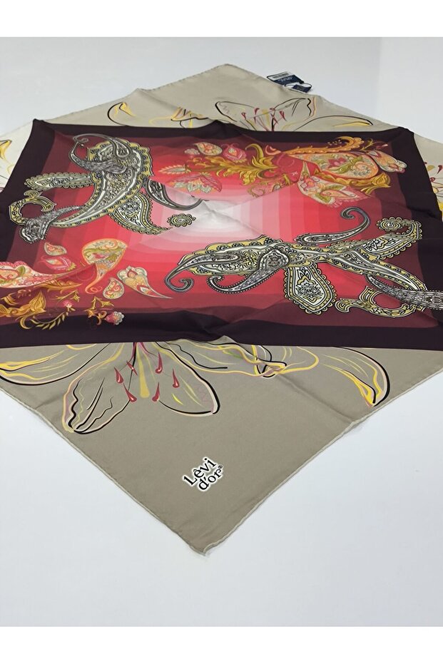 TİVİL İPEK EŞARP 0491-4 - 2