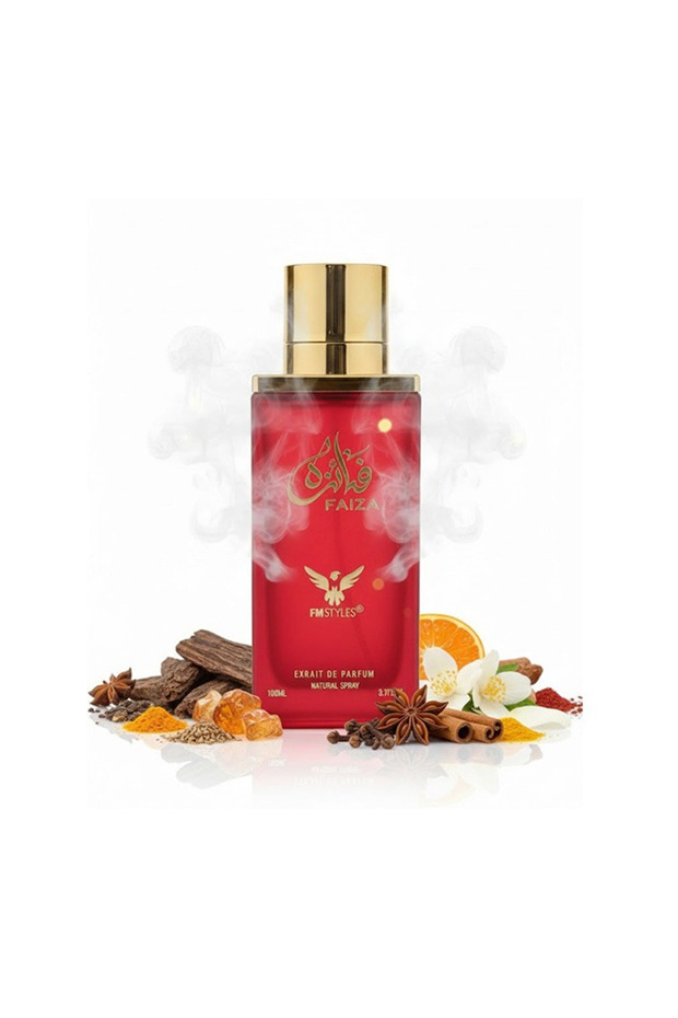 Faiza Red by FMstyles: A Symphony of Arabian Elegance, Khamrah Fragrance, Luxury Perfume