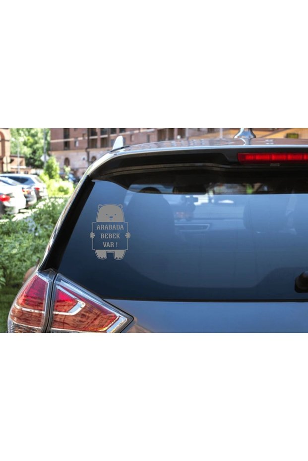 Baby in Car Glass Sticker 11X15 cm