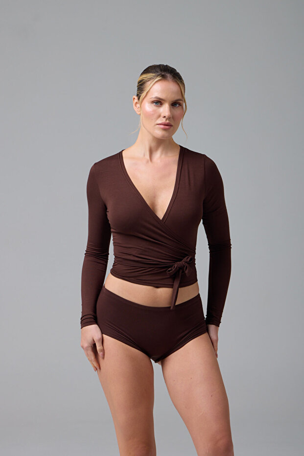 LUNA WRAP - BAĞLAMALI ÜST - 2