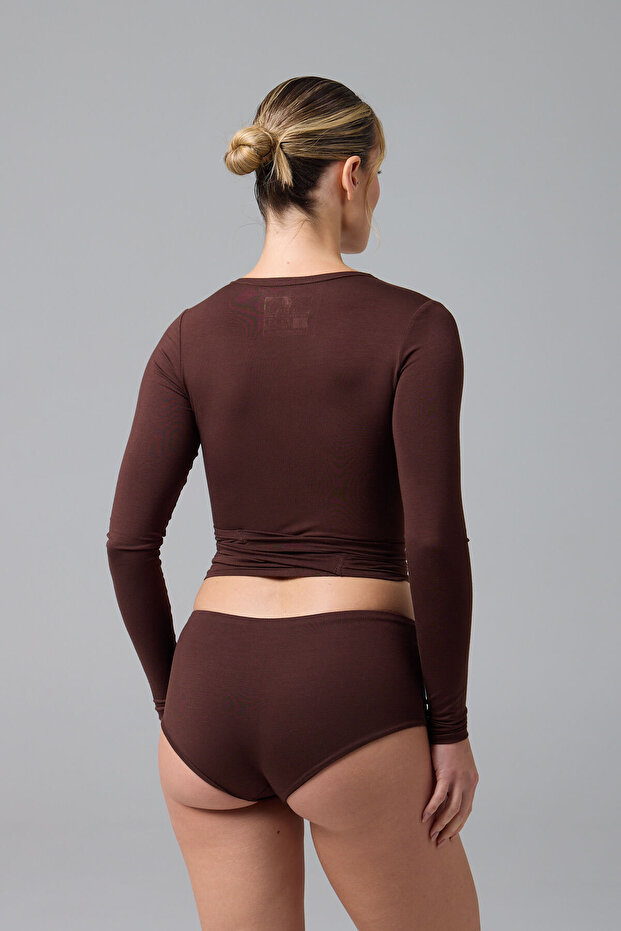 LUNA WRAP - BAĞLAMALI ÜST - 8