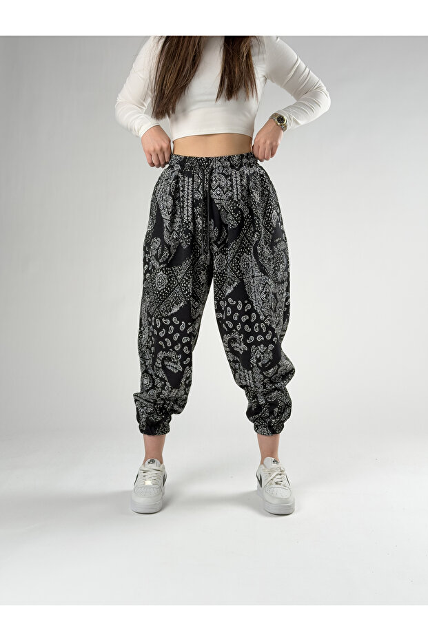 Ethnic Patterned Women's Jogger Pants Coc2754