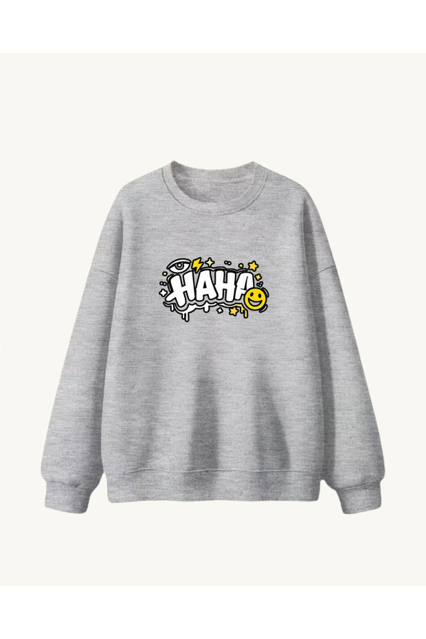 Oversized Hoodless Sweatshirt for Children
