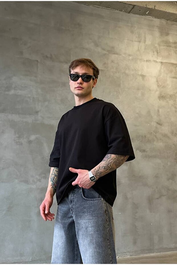 Oversized Basic Premium T-Shirt - 5