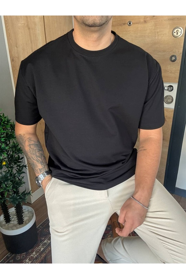 Basic T-Shirt Wide Cut 2 Thread Thick - 3