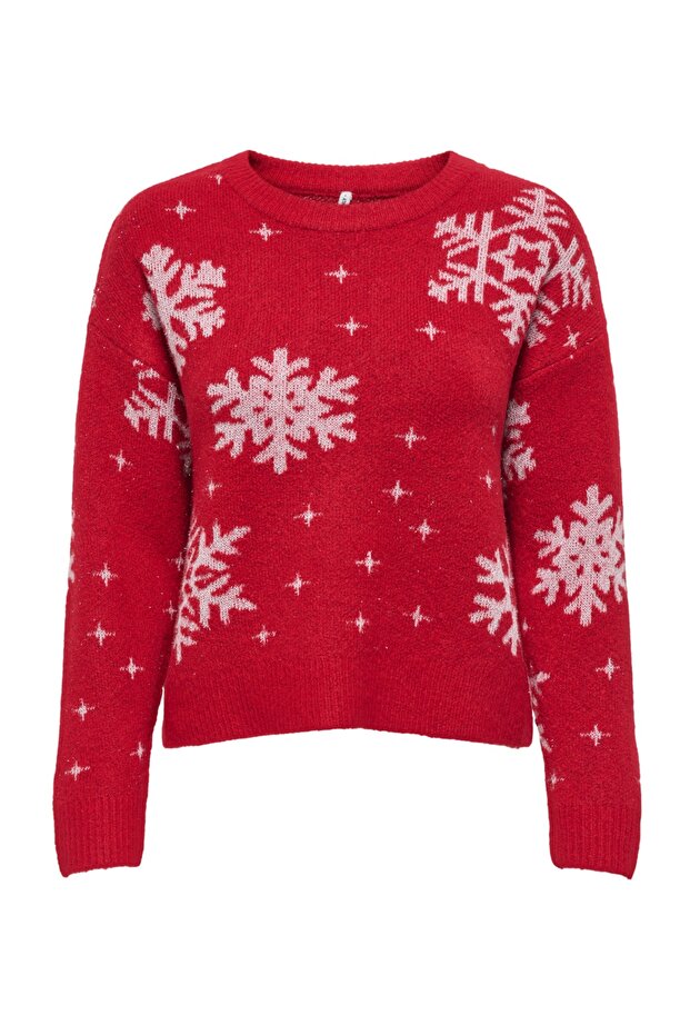 Pullover XMAS ROLFA Strickpullover R-Neck - 2