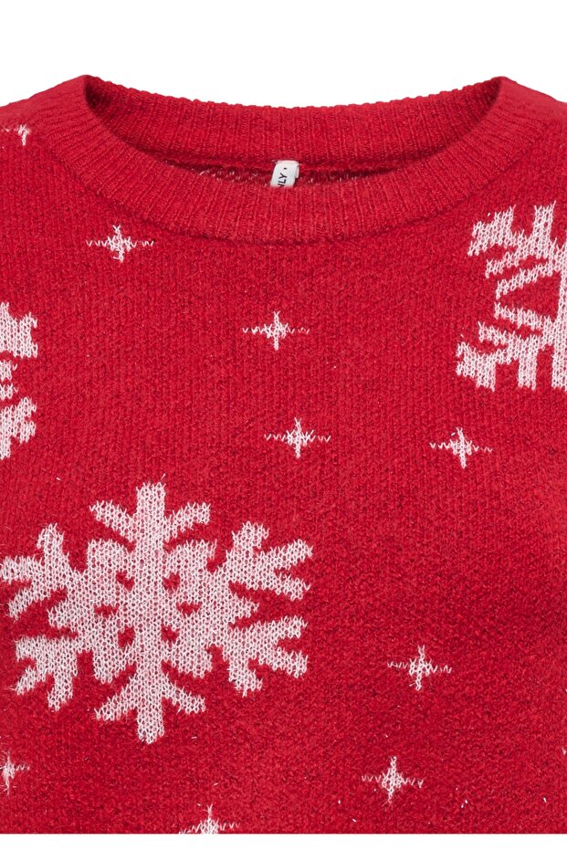 Pullover XMAS ROLFA Strickpullover R-Neck - 4