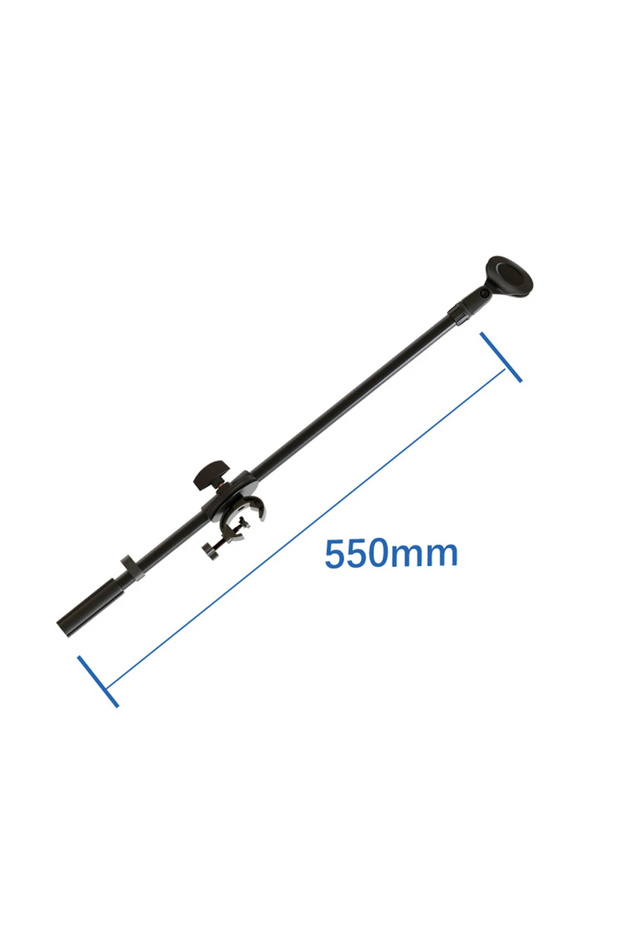 Mic Clip A 55CM Rotating Microphone Stand Crossbar Arms Mic Clip Phone Holder Extension Bracket Desi
