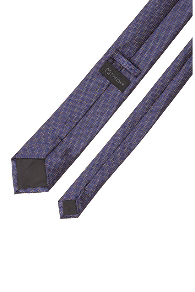 Lacivert Desenli Kravat - 2