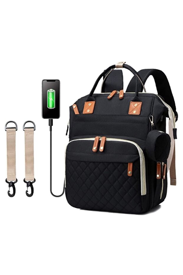 Multifunctional Diaper Backpack - 2