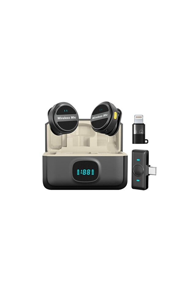 ANC Wireless Microphone Black MIC869