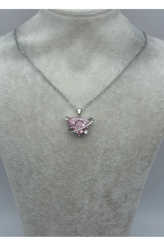 Steel silver crisp necklace - 25-ctr390