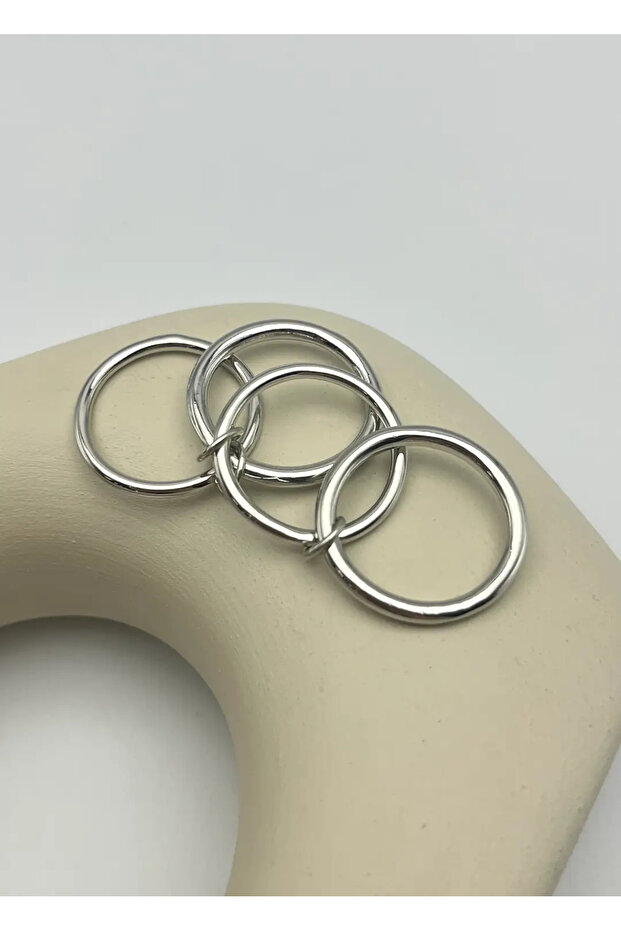 Steel Silver Ring - 25Yzk263