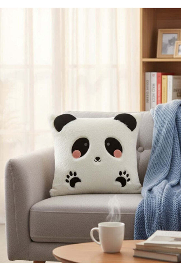 Pernă de pluș cu figurină Panda - 2