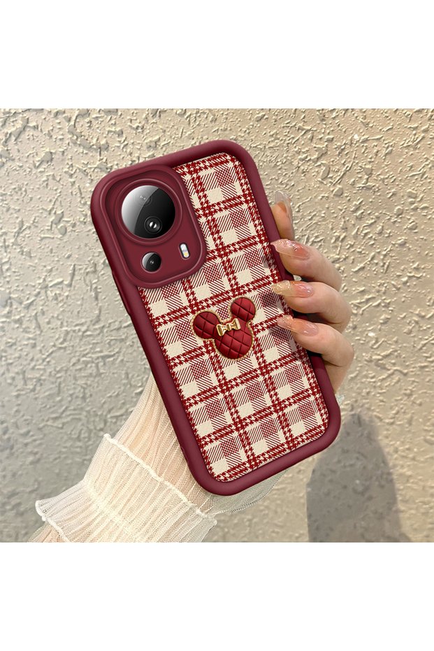 Mi 13 Lite Compatible, Stylish and Modern High Quality Silicone Phone Case.