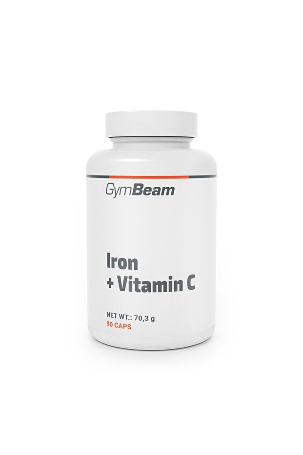 Fier + Vitamina C, 90 capsule