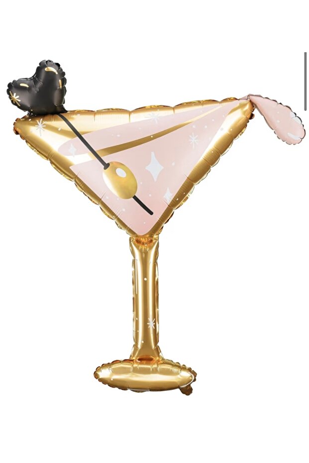 Cocktail Glass Foil Balloon 1 Piece 70 cm