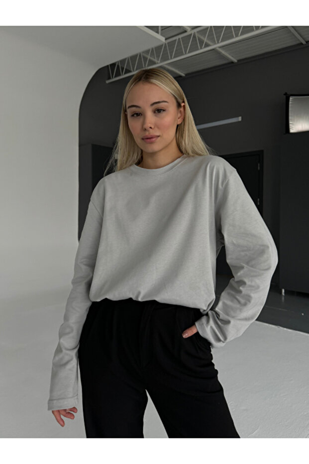 Tricou basic supradimensionat - 3