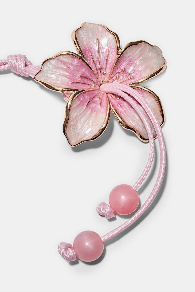 Mineli çiçek charm - 5