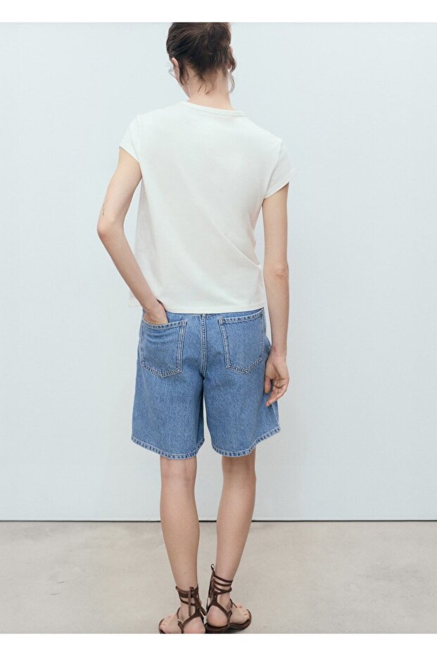 Boat patterned cotton T-shirt - 4