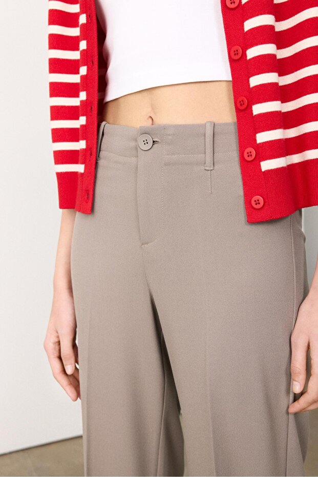 Geniş paça pantolon - 4