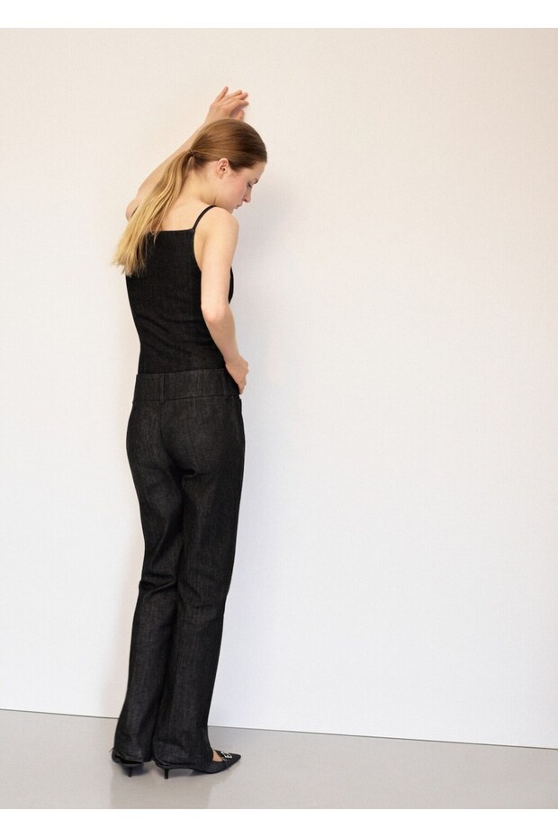 Vücuda oturan denim body - 4