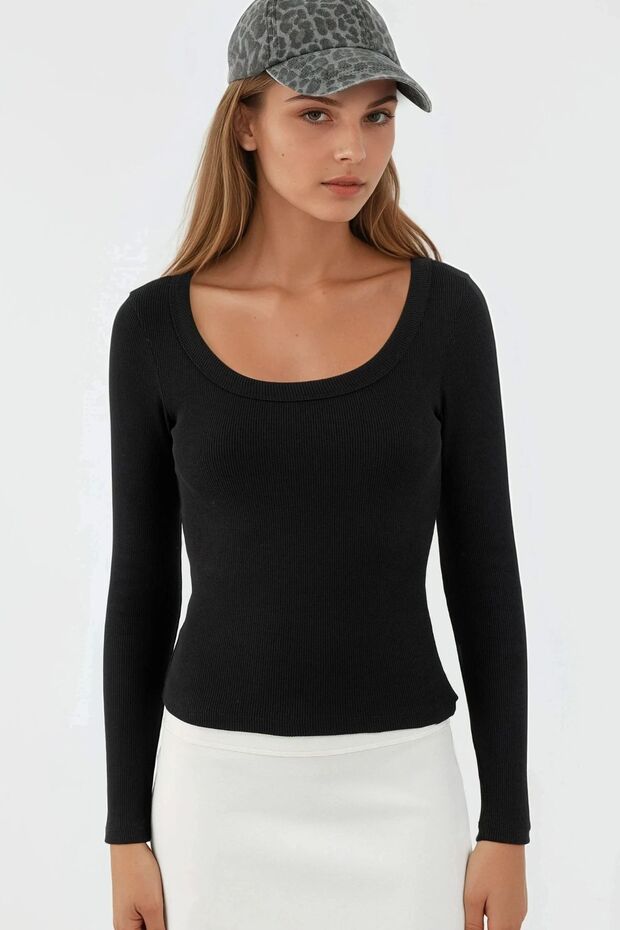 Basics Pamuk Karışımlı Tişört - 6