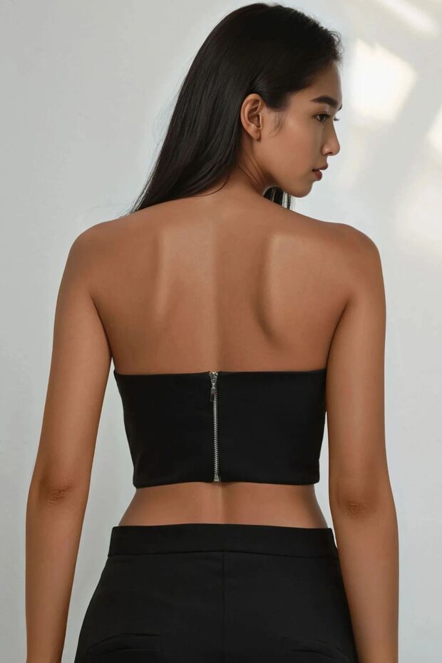 Straplez Astarlı Büstiyer - 5