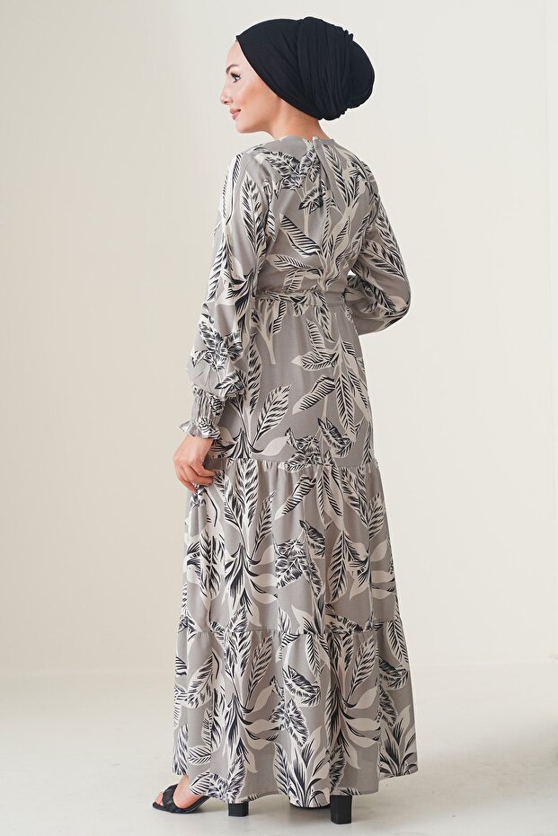 Modest dress with BDART pattern - 6