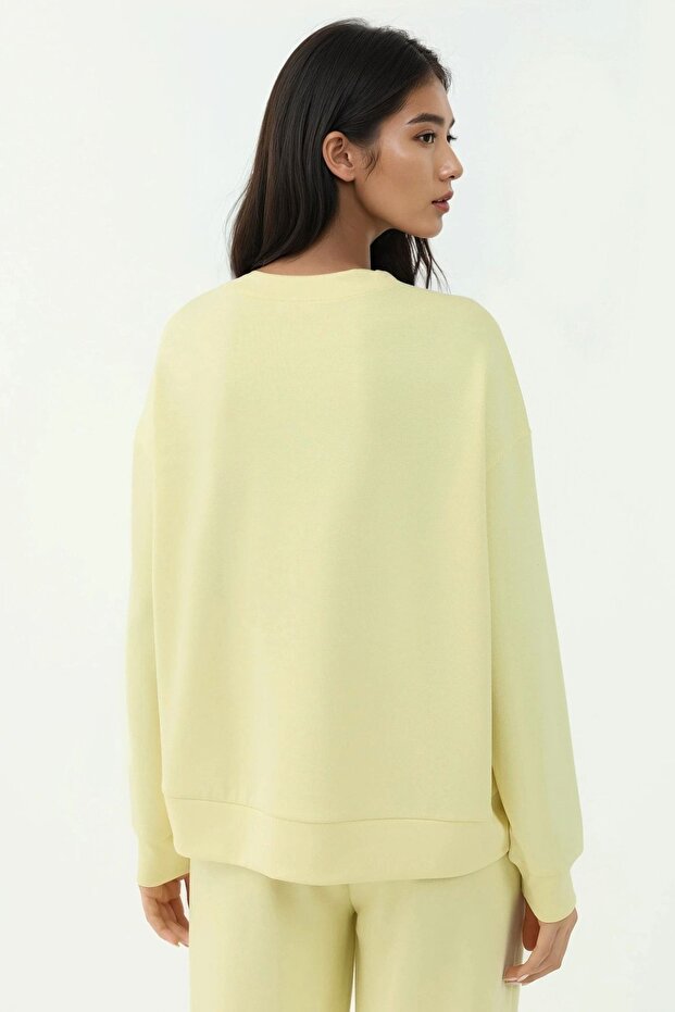Modal Touch Basic Sweatshirt - 4