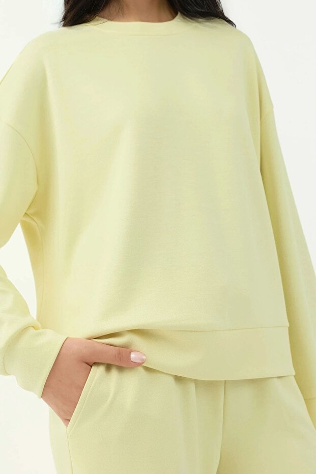 Modal Touch Basic Sweatshirt - 2