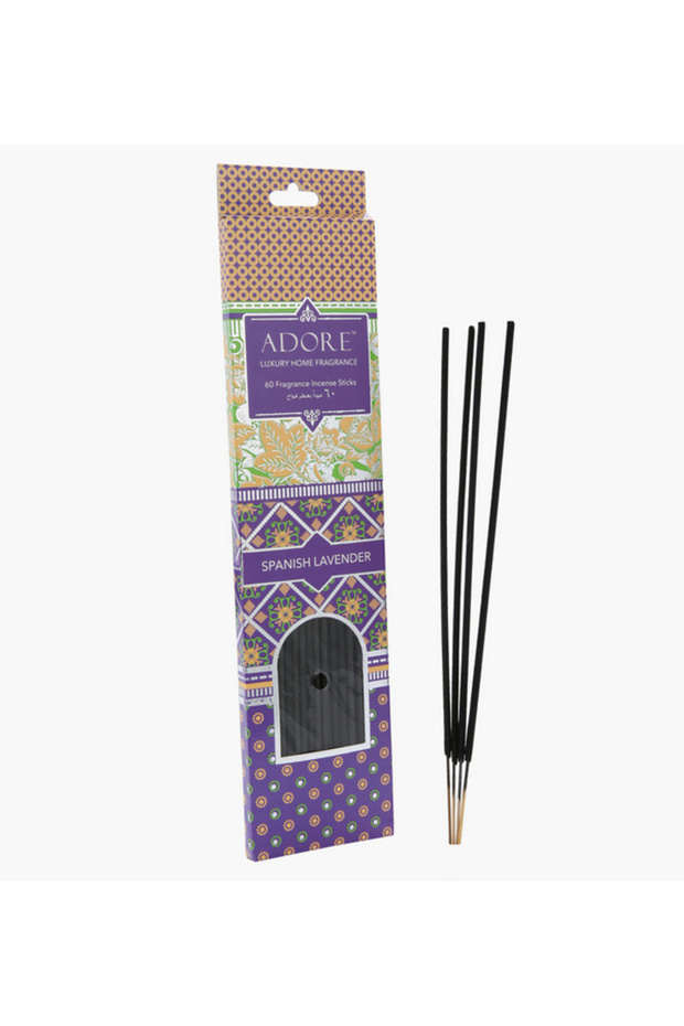 d'Art Spanish Lavender Incense Stick - Set of 60