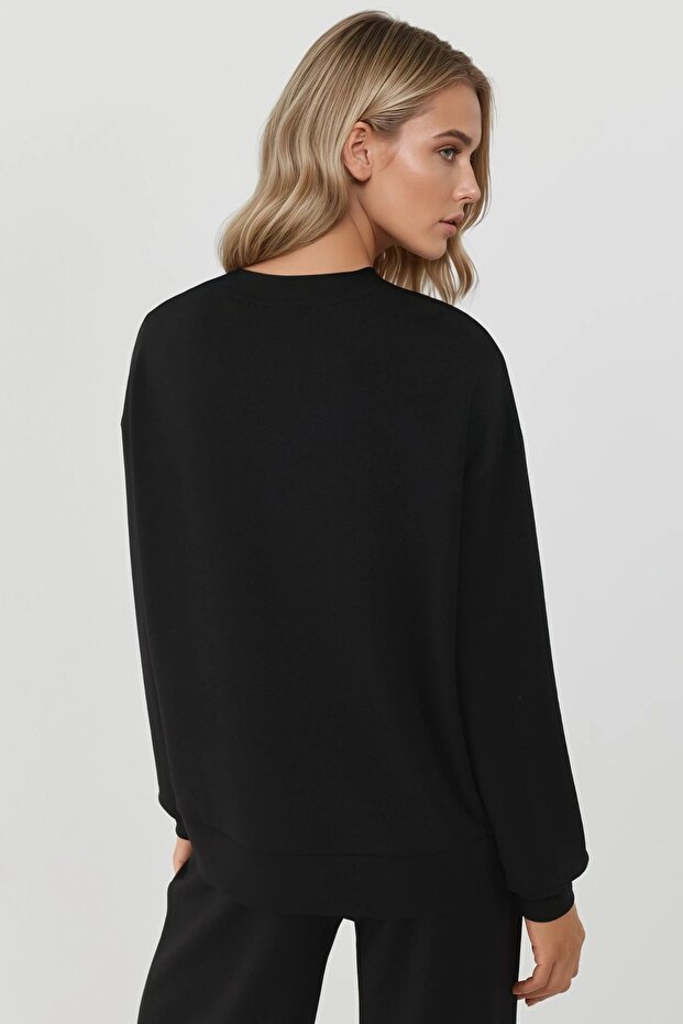 Modal Touch Basic Sweatshirt - 7
