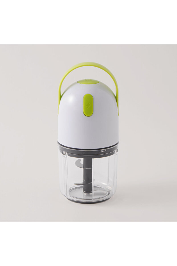 مفرمة قابلة لإعادة الشحن مزودة بمنفذ USB سعة 400 مل، - 1