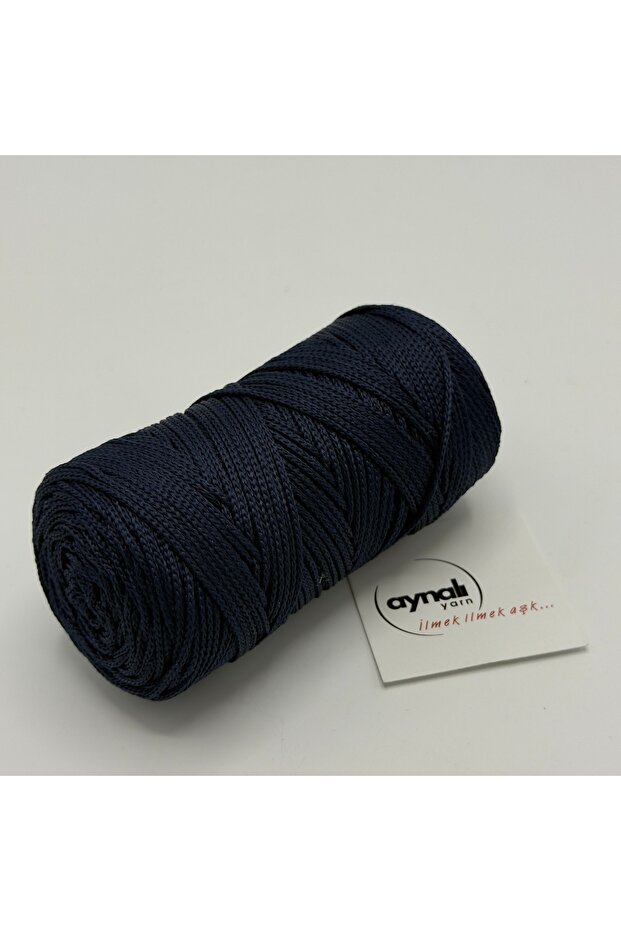 Premium Polyester Macrame Cord No:3 - 200 Gr (2 Pieces X 100 Gr)