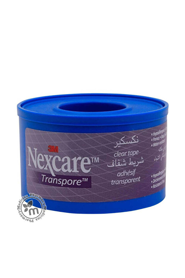 Nexcare Transpore Adhesive Clear Tape (25mmx5m)