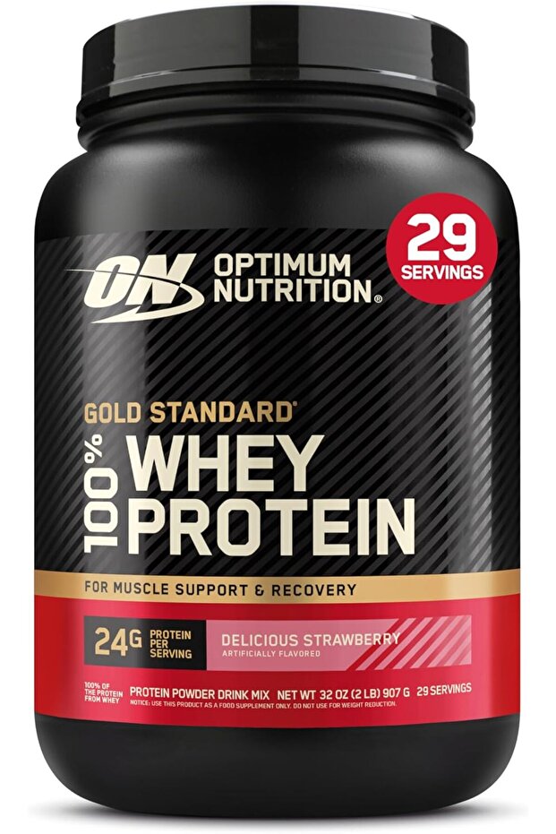 (ON) Gold Standard 100% Whey Protein Powder Primary Source Isolate, 24 Grams of Pr