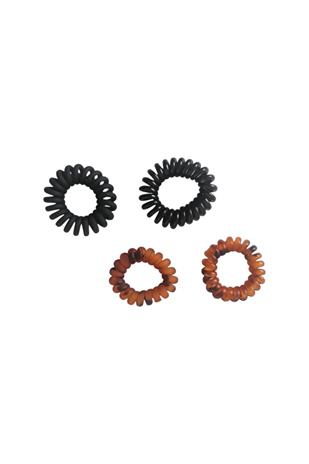Ro Ro Accessories Clear Spiral Hair Tie