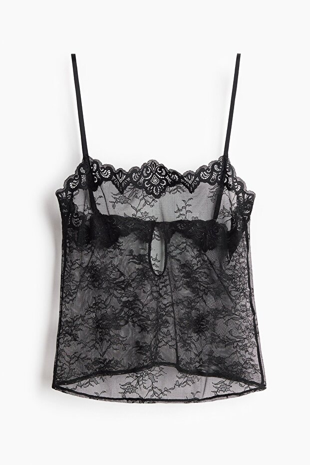 Askılı Dantel Üst - 4