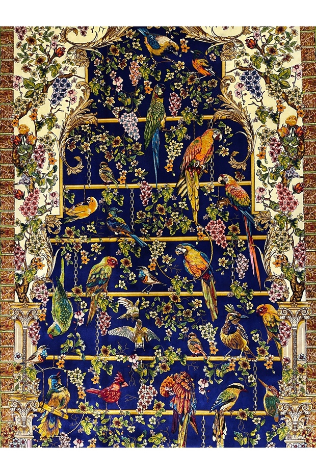 ipek halı küşlu model - 5