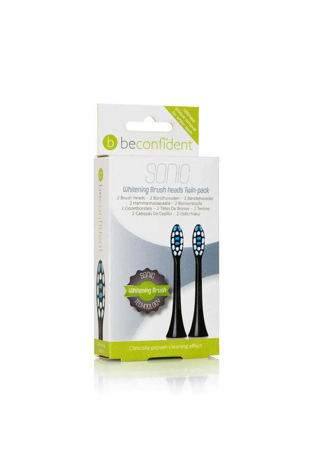 SONIC WHITENN BRUSHHEAD TWINPACK BLACK